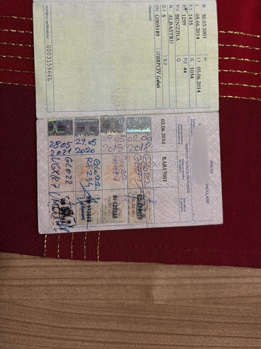 Ford Fiesta 2001 functinala-deplasabila(fara RCA si ITP reiinoit)
