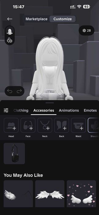 ROBLOX аккаунт женский