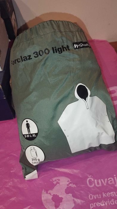 Дождевик freesize, унисекс, на кемпинг, рыбалку, охоту, хаки