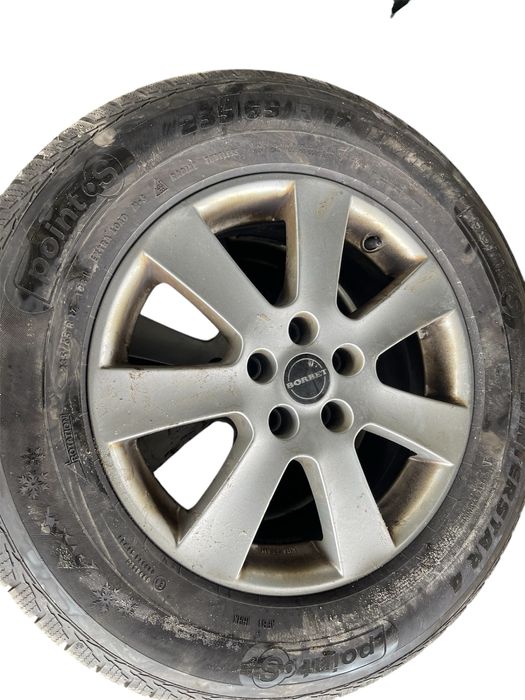 Set jante aliaj 5x112 R17 cu anvelope de iarna 235 65 R17