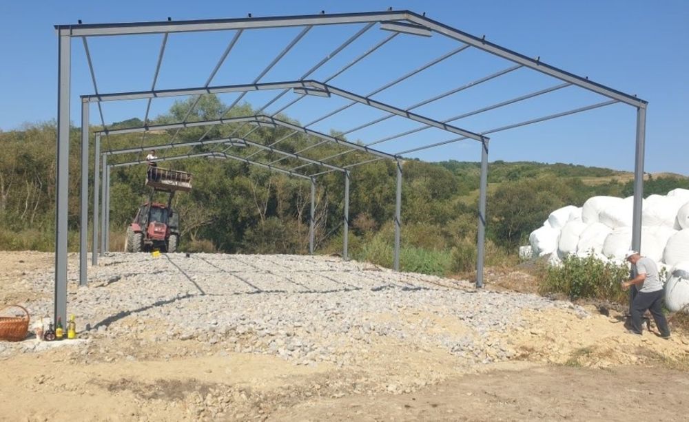 Vand structura metalica 8x15x4h ideală pt sopron