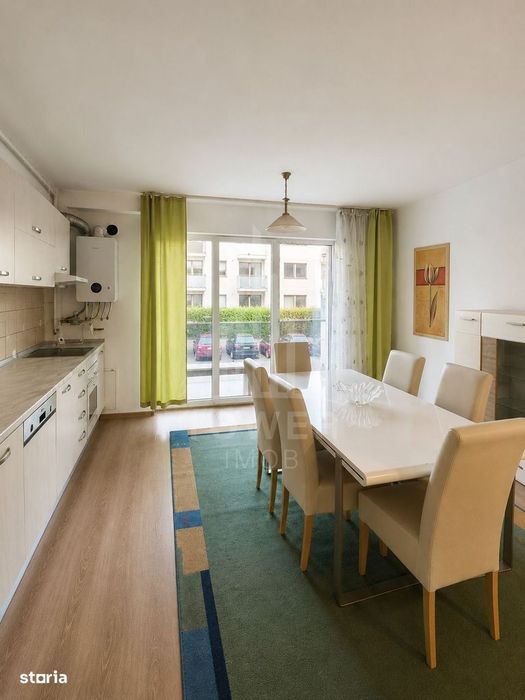 Apartament de închiriat – 3 camere, 2 băi, 72 mp