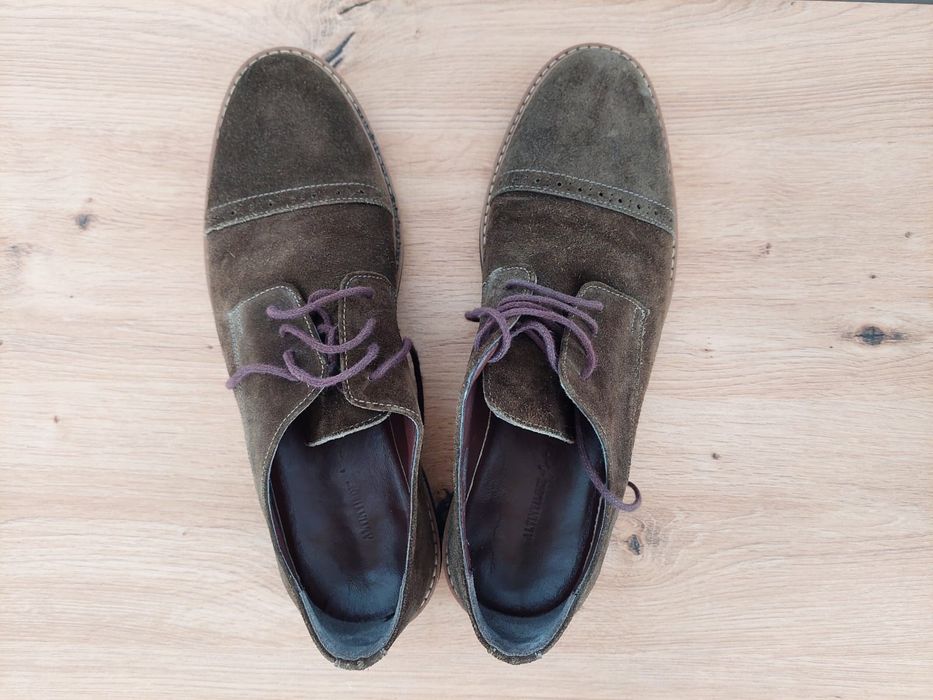 Pantofi piele întoarsă