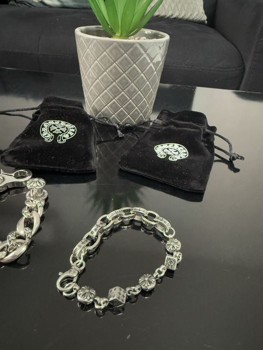 Мъжки гривни Chrome Hearts – неръждаема стомана
