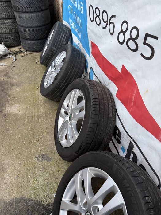 16 5х112 джанти с летни гуми