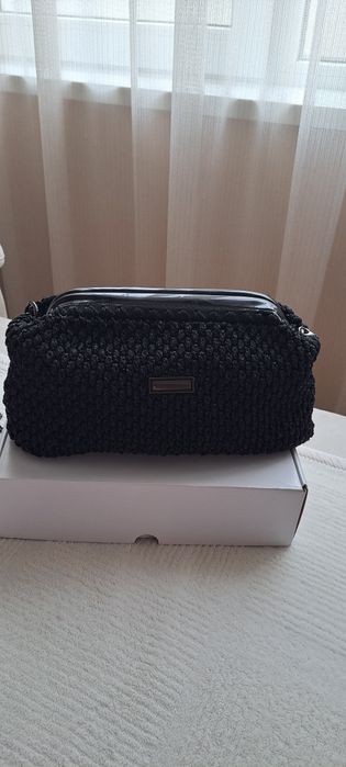 Дамска чанта плетена