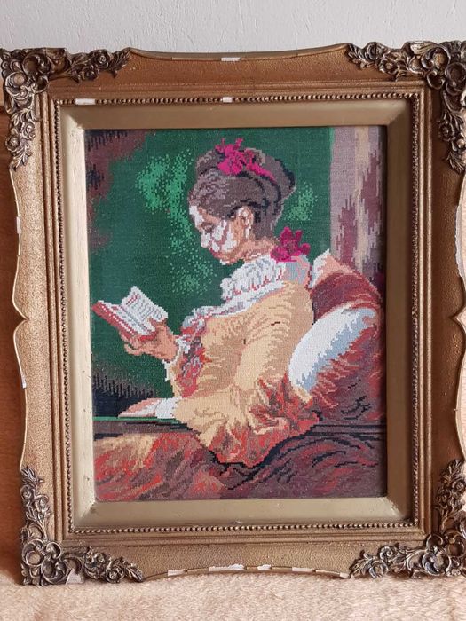 Гоблен "Момичето с книгата"