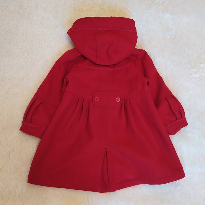 Пальто кашемированное на девочку. д649