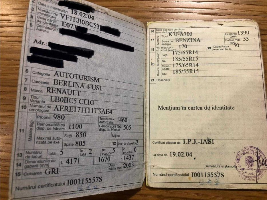 Clio 2004, unic proprietar, functional, ITP RAR valabil noiembrie 2026