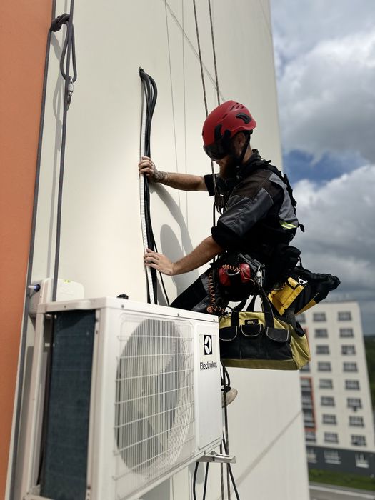 Высотные работы-Промышленные альпинисты