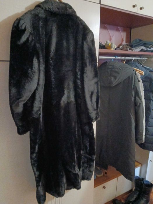 Шуба цигейковая, б/у.