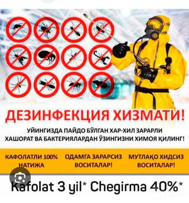 Дезинфекция Самые Дешёвые Цены У Нас 100% Профисионалы