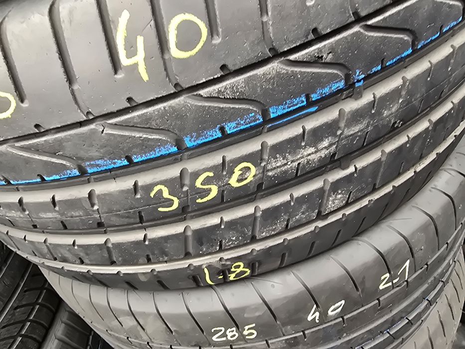 285 40 21 pirelli goodyear o buc