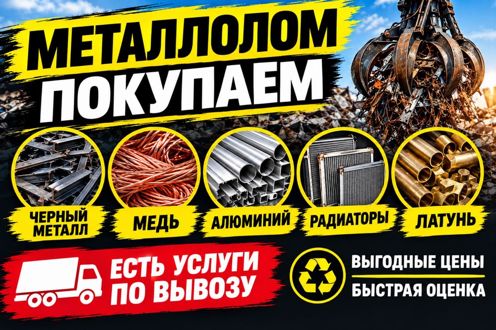 Приём металом мед алумин