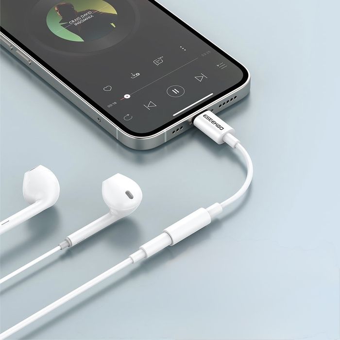 Адаптер за слушалки 3,5mm jack към USB C