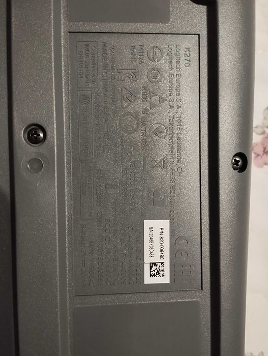 Logitech k270 клавиатура и мишка