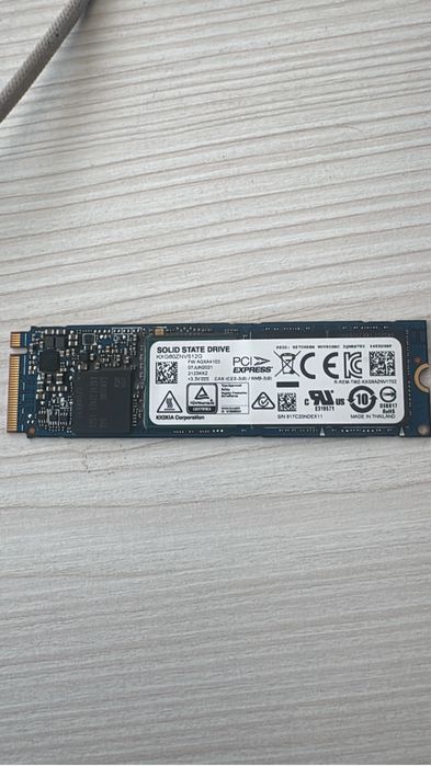 Жесткий диск SSD, 512 ГБ