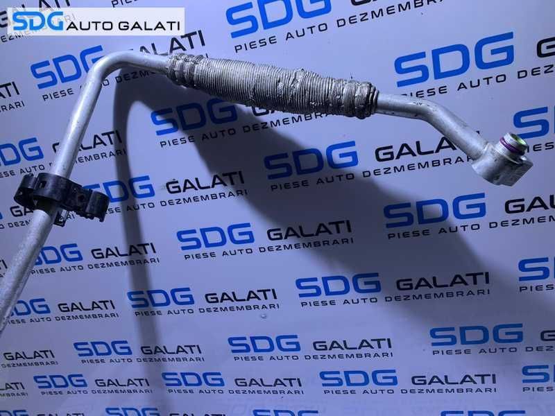 Conducta Teava Compresor AC Clima Audi A3 8P 2.0 TDI BMN BKD AZV 2004 - 2013 Cod 1K0820743CC [D0617]