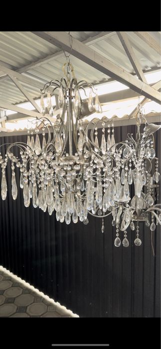 Продам люстру хрустальная
