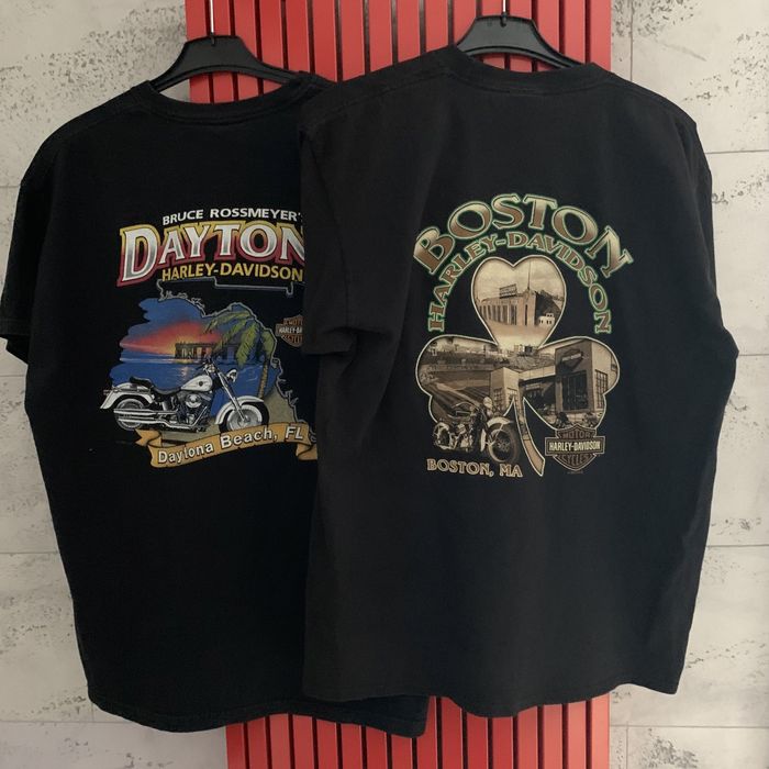 Harley tricouri noi autentice Brazilia, Canada, Malaezia, NY