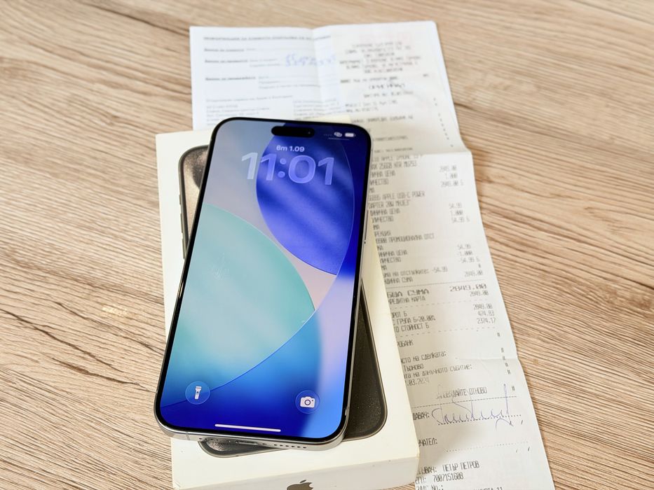 iPhone 15 Pro Max перфектен!!!