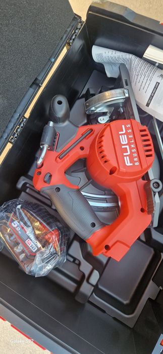 Milwaukee set circular, autofiletanta pe acumulator