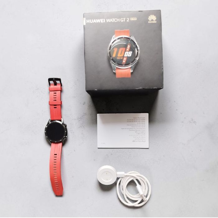 Huawei Watch GT 2 (46mm) + CADOU 3 ecrane protecție