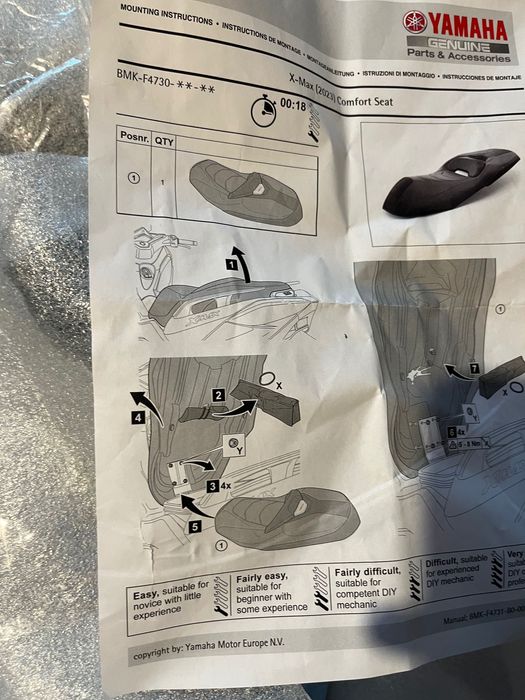 Sa Yamaha Xmax 300 X-max 125