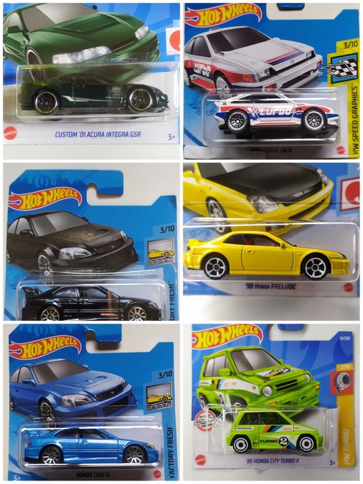 Hot Wheels / Matchbox / Majorette Honda