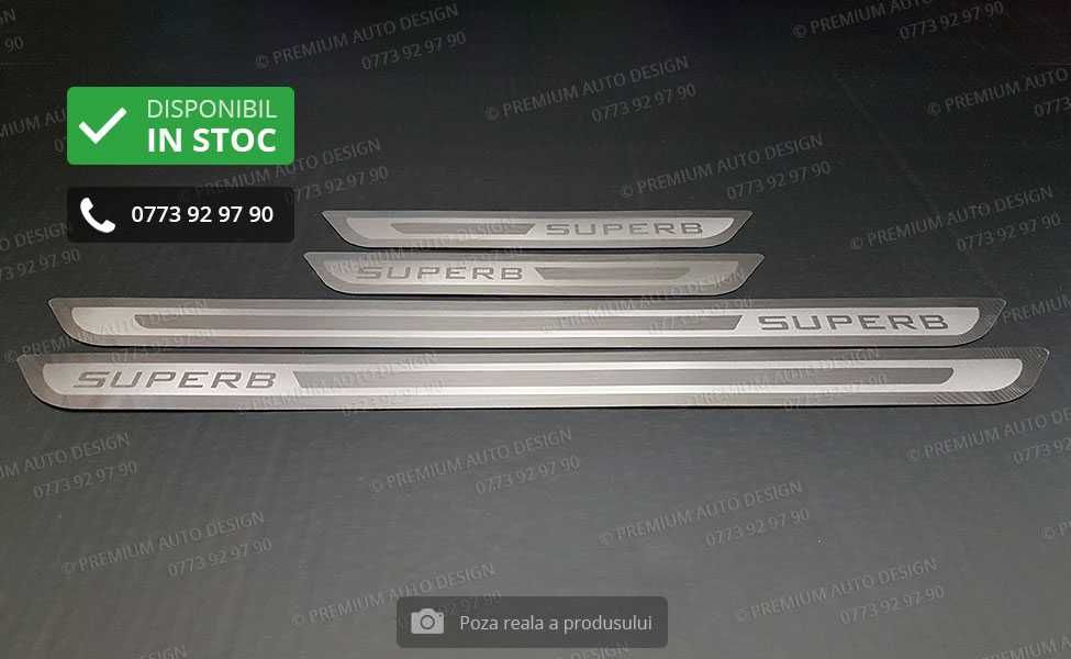 Ornamente INOX praguri - Skoda Superb