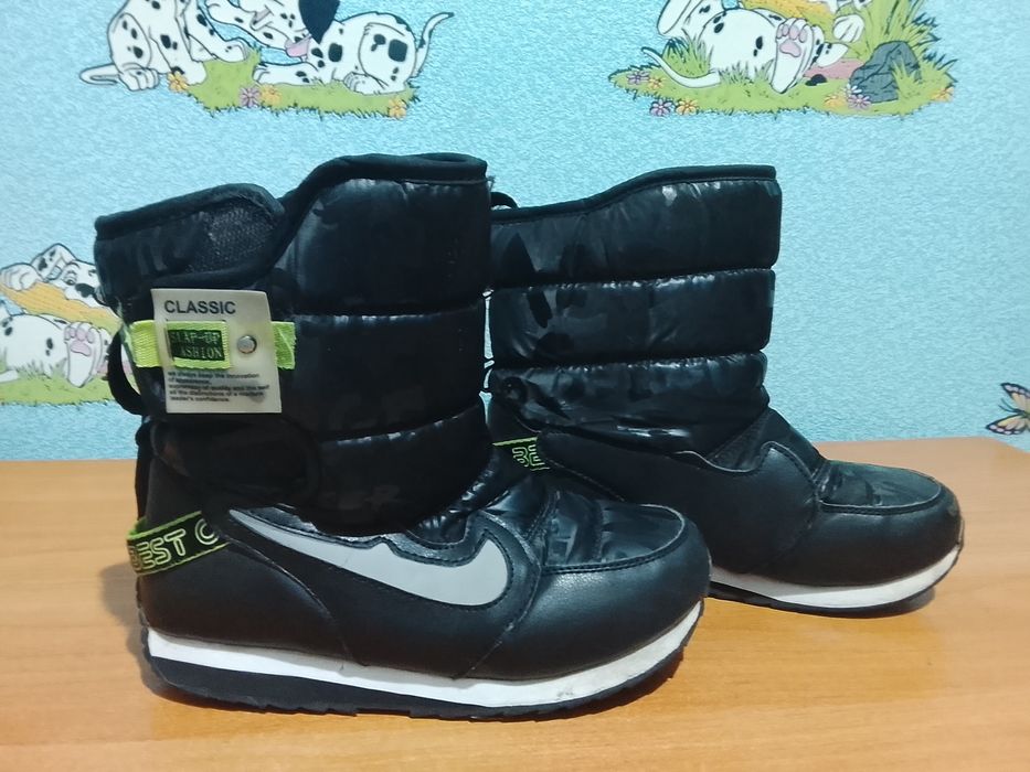 Сапожки зимние, размер 35