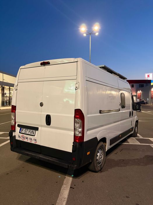 Peugeot Boxer Campervan 2.2 HDi – complet echipat, off-grid, panouri solare 800W, EcoFlow