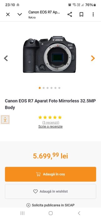 Canon R7 dual-slot