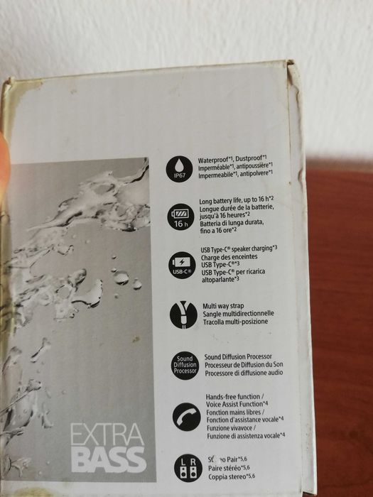 Sony SRS-XB13 bluetooth speaker за части или ремонт