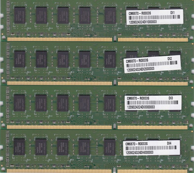 KIT 16GB DDR3 1600MHz 4x4GB ASint – Desktop
