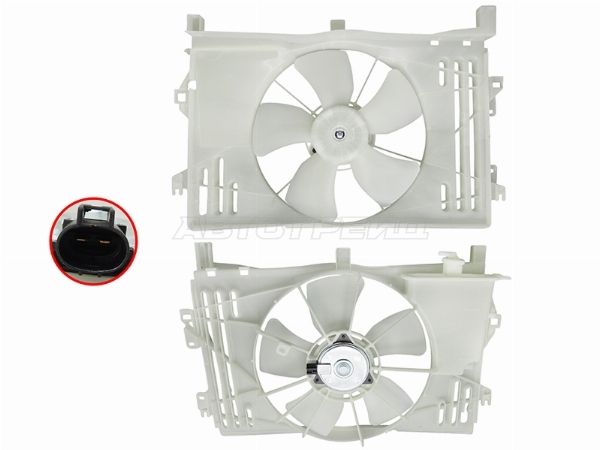 Диффузор радиатора  Toyota Corolla