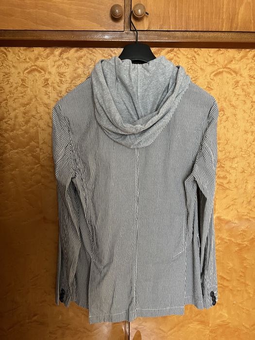 Мъжко Спортно сако Benetton с качулка(подвижна) - 50рр/L