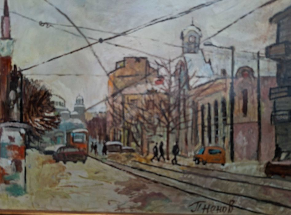 Картина картини Петър Ненов Стара София
