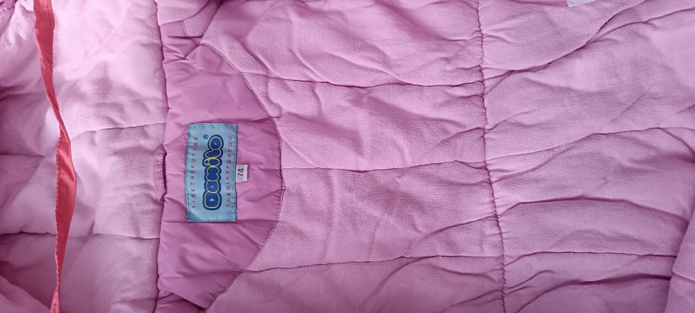 Комбинезон ЗИМА для девочки на рост 74