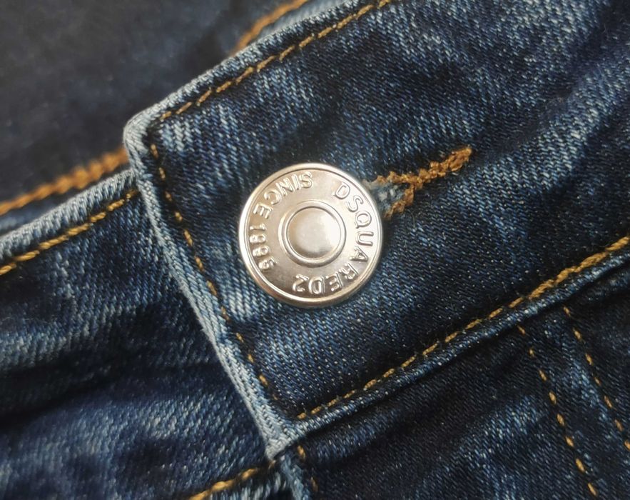 Blugi Dsquared Slim Fit  Blue