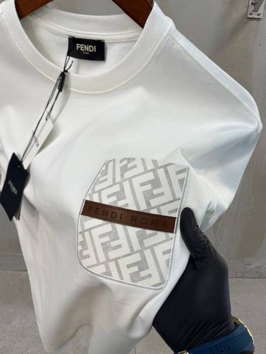 Мъжки Тениски OffWhite Висок Клас