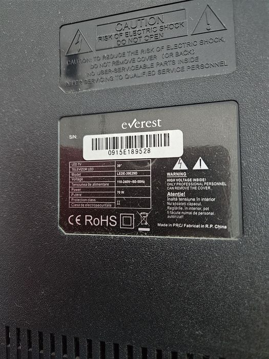 Televizor Everest No Smart
