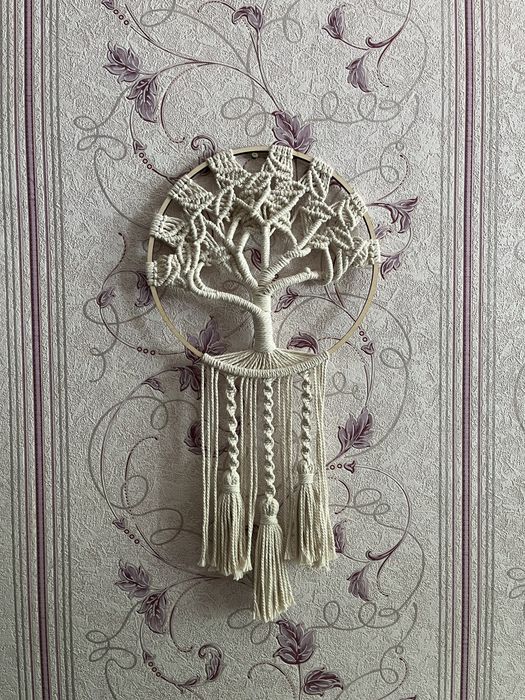 Макраме панно Дерево Жизни