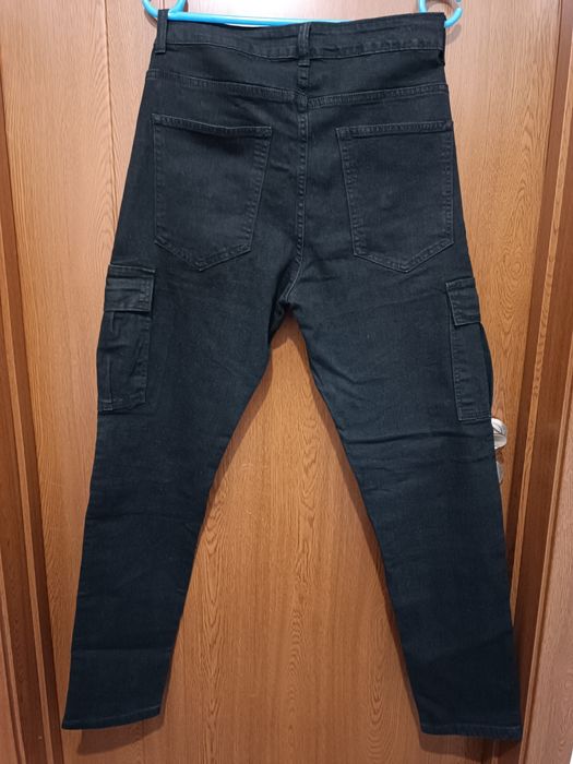 Мъжки черни дънки