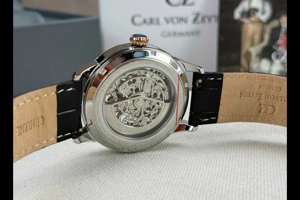 (Нов) Мъжки автоматичен часовник Carl von Zeyten Saphire