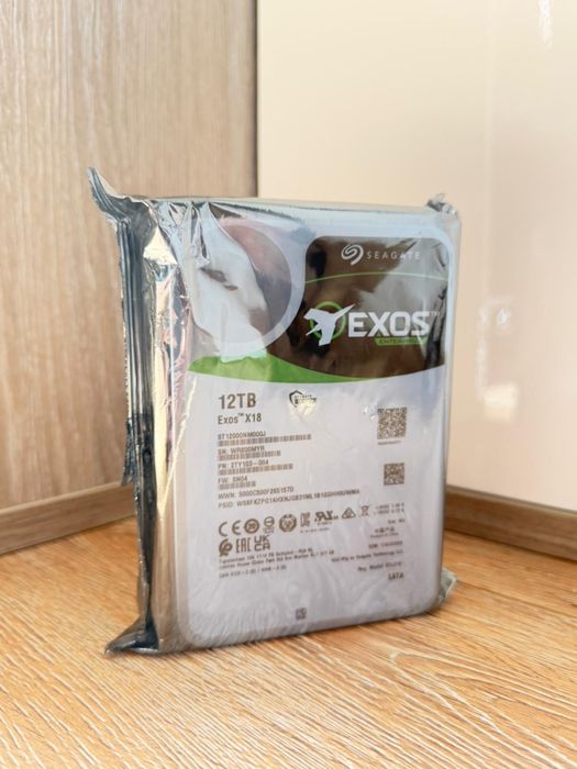 Hard Disk Server Seagate Exos  12TB 3.5 inch, SATA 3, 256 MB, 7200 RPM / NOU