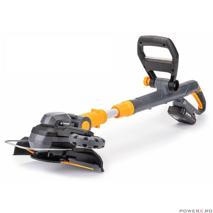 Trimmer telescopic cu acumulator, 20v2Ah, motocoasa, Powermat