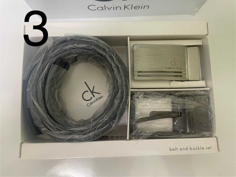 Нови мъжки колани в комплект Calvin Klein