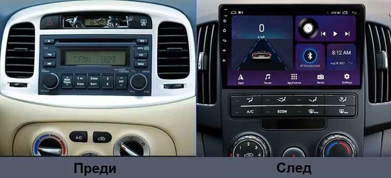 Hyundai I30/ Elantra GT мултимедия GPS навигация