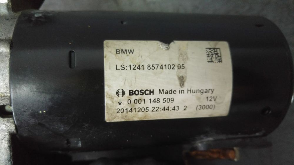 electromotor 2.0 d n47d20c bmw seria 3 f30 2011-2018 0001148509